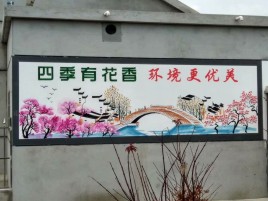 泸水墙绘的特点和形势