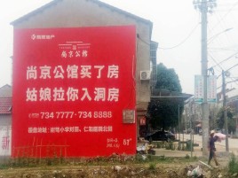 泸水墙体广告在乡镇、农村市场的媒体优势