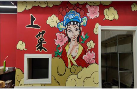 泸水墙体彩绘的发展和应用