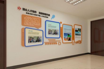 泸水如何才能设计出符合企业自身特征的文化墙？