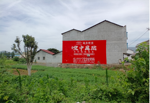 泸水做墙体广告的意义