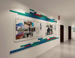 泸水企业文化墙用什么材料好？